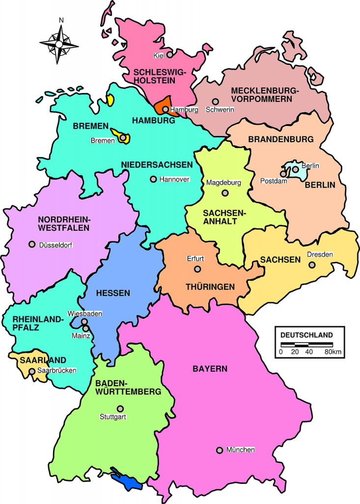 Standorte in Deutschland